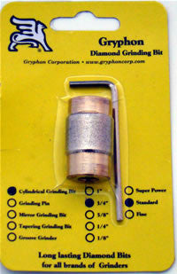 Gryphon 3/4 Inch Diamond Coated Grinder Bit (Standard Grit)