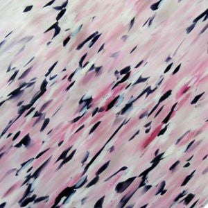 Fusing and Slumping Glass Supplies - 12 x 12 Inch Spectrum Vahalla Spirit Clear Ivory Pink Purple- 96 COE