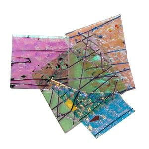 1/4 Lb Cbs Specialty Dichroic Scrap Glass - 90 Coe