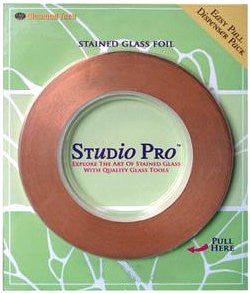 Studio Pro 3/16 Copper Backed Adhesive Foil - The Avenue Stained Glass