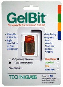 TechniGlass 3/4 Inch Rapid Coarse GelBit Glass Grinder Bit