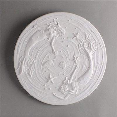 DT29 Koi Waves Texture Frit Casting Kiln Glass Fusing Mold