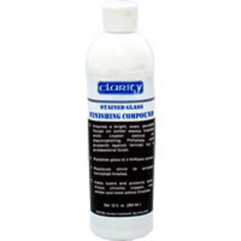 Clarity / Kempro Finishing Compound for Stained Glass - 12 Oz