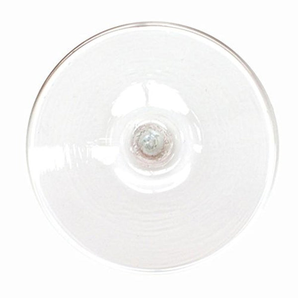 Stained Glass Supplies - 3.25 inch clear glass rondel