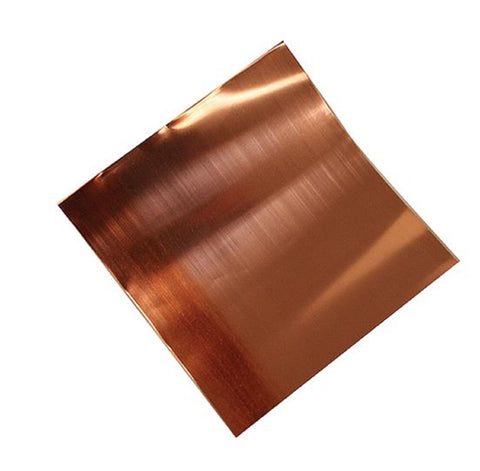 Edco Adhesive Black Back Copper Sheet 1 Mil 12"x12" 1/Pk