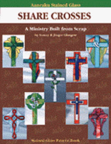 Aanraku Stained Glass Pattern Book Share Crosses Vol. 1.