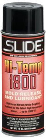 SLIDE HI-TEMP 1800 Mold release and lubricant with Boron Nitride Aerosol Spray