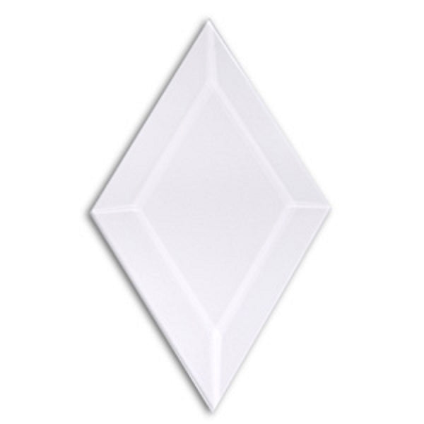 Clear Diamond Shaped Glass Bevels