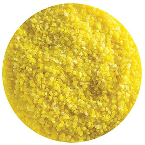 BU022092F-Frit Med. Sunflower Yellow Opal 5 Oz. Jar - coe 90