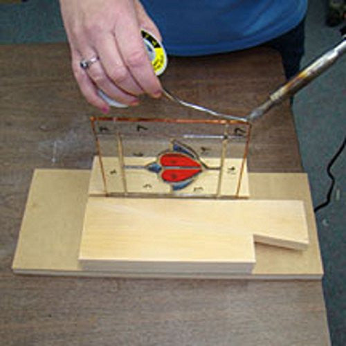 Stained Glass Supplies - Wooden Panel Vise