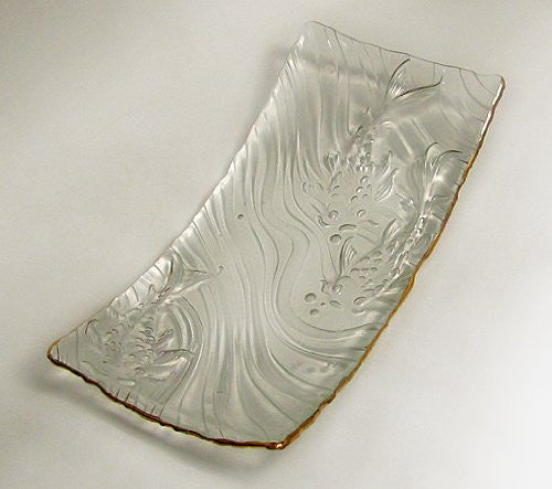 Koi Fish Texture Mold for Glass Tile or Dish - DT03