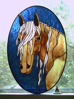 Stained Glass Pattern Book - Glass of Dreams Stained Glass Horse Patterns