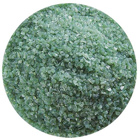 BU011782F-Frit Medium 5 Oz Mineral Green Opal - 90 COE