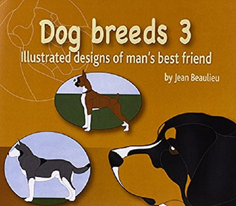 Stained Glass Pattern Book - Dog Breeds 3
