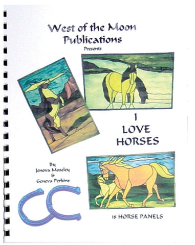 I Love Horses Pattern Book