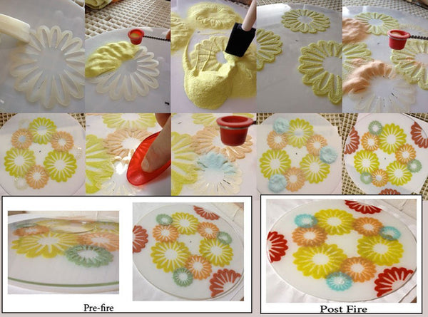 NO Days Powder Wafers, Clear, 1 sq ft for Glass Fusing Fine & Powder Frit