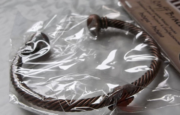 Find-Its Antique Copper Cuff Bracelet Blank
