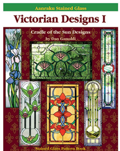 Aanraku Stained Glass Pattern Book Victorian Designs 1