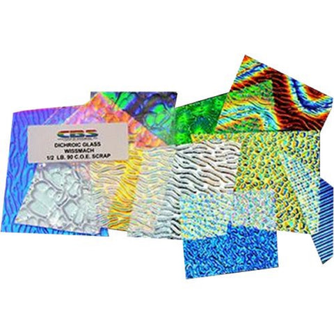74588 - 1/2 LB Wissmach Standard Scrap Clear 90 CBS