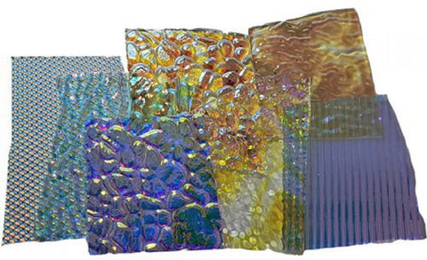 1 Pound Wissmach Standard Scrap Clear 96 CBS Dichroic Glass 74591