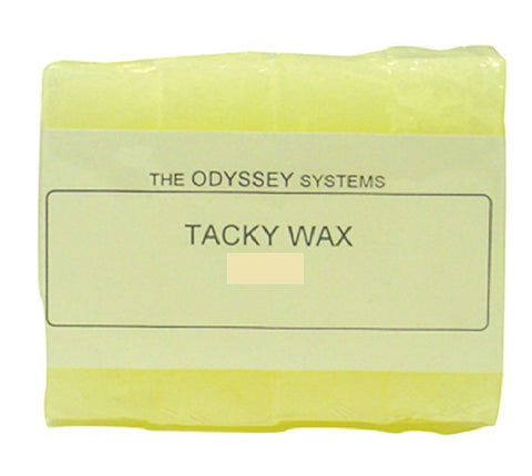Odyssey Tacky Wax for Stained Glass Lamp Making 1 lb - 16 oz