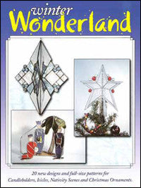 Winter Wonderland - Stained Glass Pattern Book Full Size Patterns