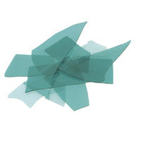 Bullseye Glass Confetti - AquaMarine Blue Cathedral - Fusible 90 COE