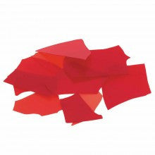 Uroborus COE 96 Red Opal Confetti Glass Fusible 2 Oz