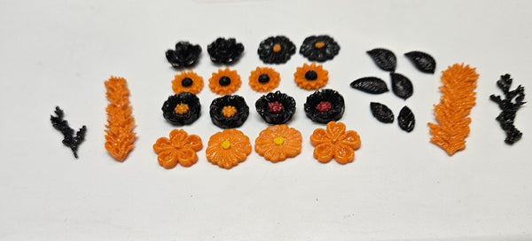 COE 96 Fused Glass Halloween Small/Tiny Shapes for Your Fused Glass Projects