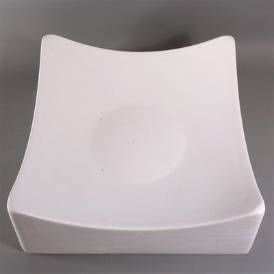 GM08 Large Square Sushi Curved Dish Mold for Glass Slumping