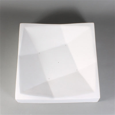 GM111 - Folded Square Slump Dish Mold for Slumping Glass