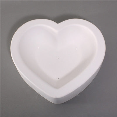 GM20 - Heart Slump Dish Mold for Slumping Glass