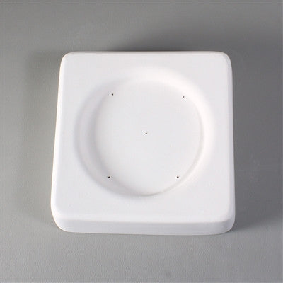 gm44 - 5 Inch Square Coaster Mold for Fusing Glass