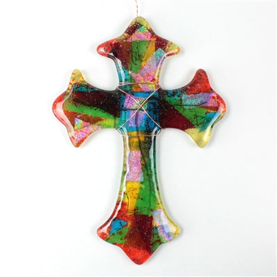 Large Cross Frit Casting Kiln Fusing Slumping Mold LF157