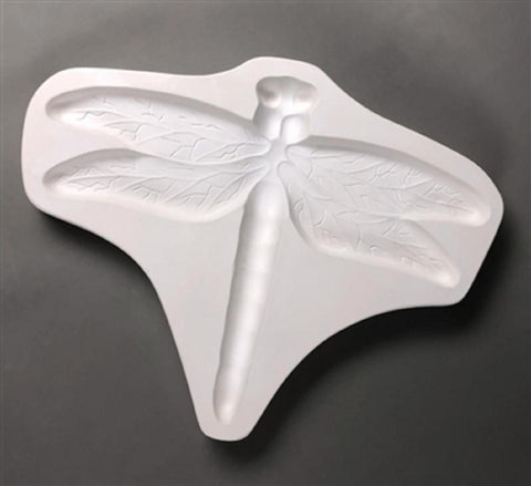 LF182 - XL Dragonfly Texture for Glass Frit Mold for Glass Casting Slumping