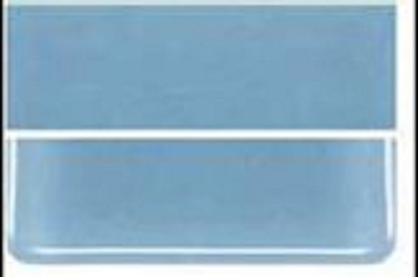BU0108.30 - Bullseye Powder Blue Opal 5x8 Double Rolled - 90 COE