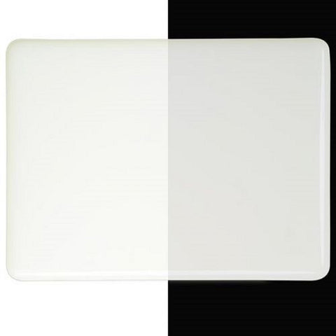 BU0113.50 - Bullseye White Thin 2mm Glass - 90 COE 5x10