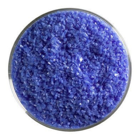BU011492F - Frit Medium Cobalt Blue Opal 5 Oz. Jar