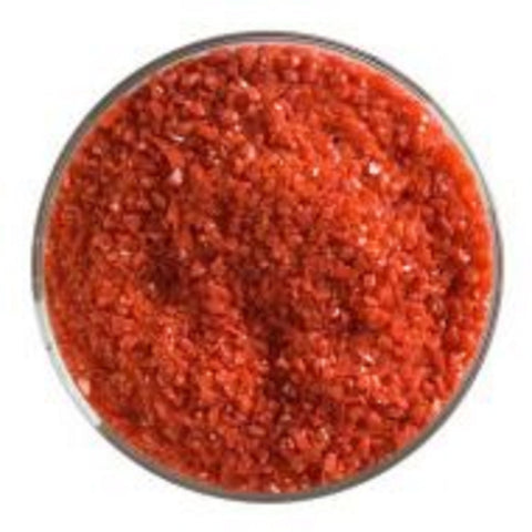 BU012492F - Frit Medium Poppy Red Opal 5 oz