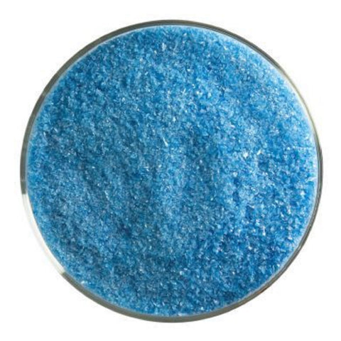 BU016491F-Frit Fine Egyptian Blue Opal 5 oz Jar coe 90