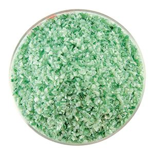 BU211292F-Frit Medium Mint/Deep Forest Green 5 oz Jar