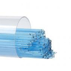Fusing Glass Supplies Bullseye .5mm Stringers Coe90 Turquoise Blue 350 -.5 (1/2) Mm