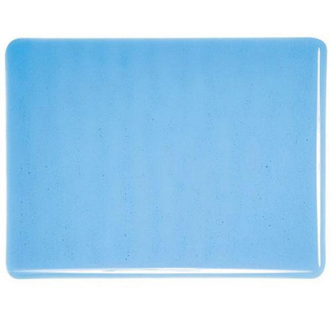 BU1116.50 - Bullseye Turquoise Blue Transparent 8x10 Thin 2mm Rolled - 90 COE