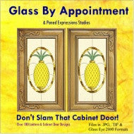 Stained Glass Pattern Collection - "Don't Slam That Cabinet Door"