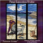 Stained Glass Pattern Collection - "Screen Gems"