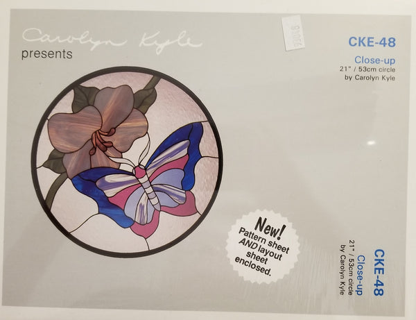 CKE 48 - Close-up (Butterfly) - Full size pattern 21 Inch