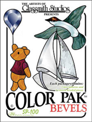Color Pak #1 Bevel Clusters - Bear, Boat & Bird