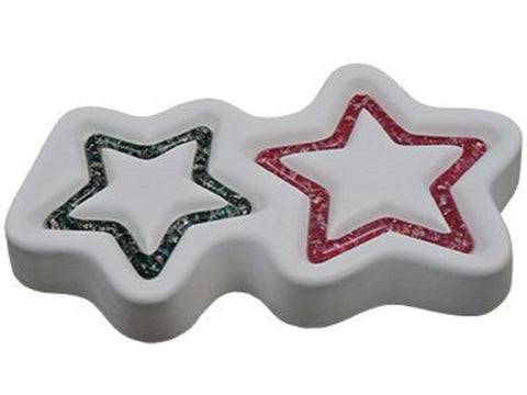 Colour de Verre Holiday Stars Mold for Glass Ornaments