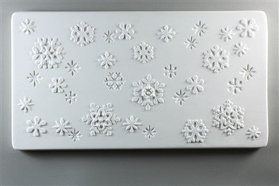 DT27 - Snowflake Texture Tile Mold for Glass Slumping