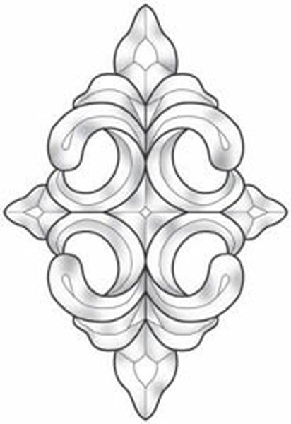 Clear Glass Emporia Bevel Cluster EC912